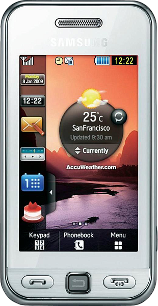 Samsung Star GT-S5230 snow white